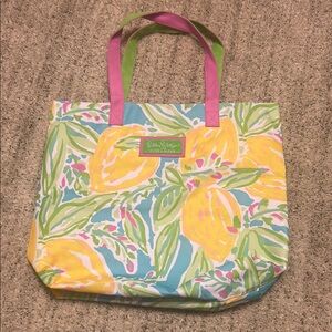 Lilly Pulitzer for Estée Lauder tote bag
